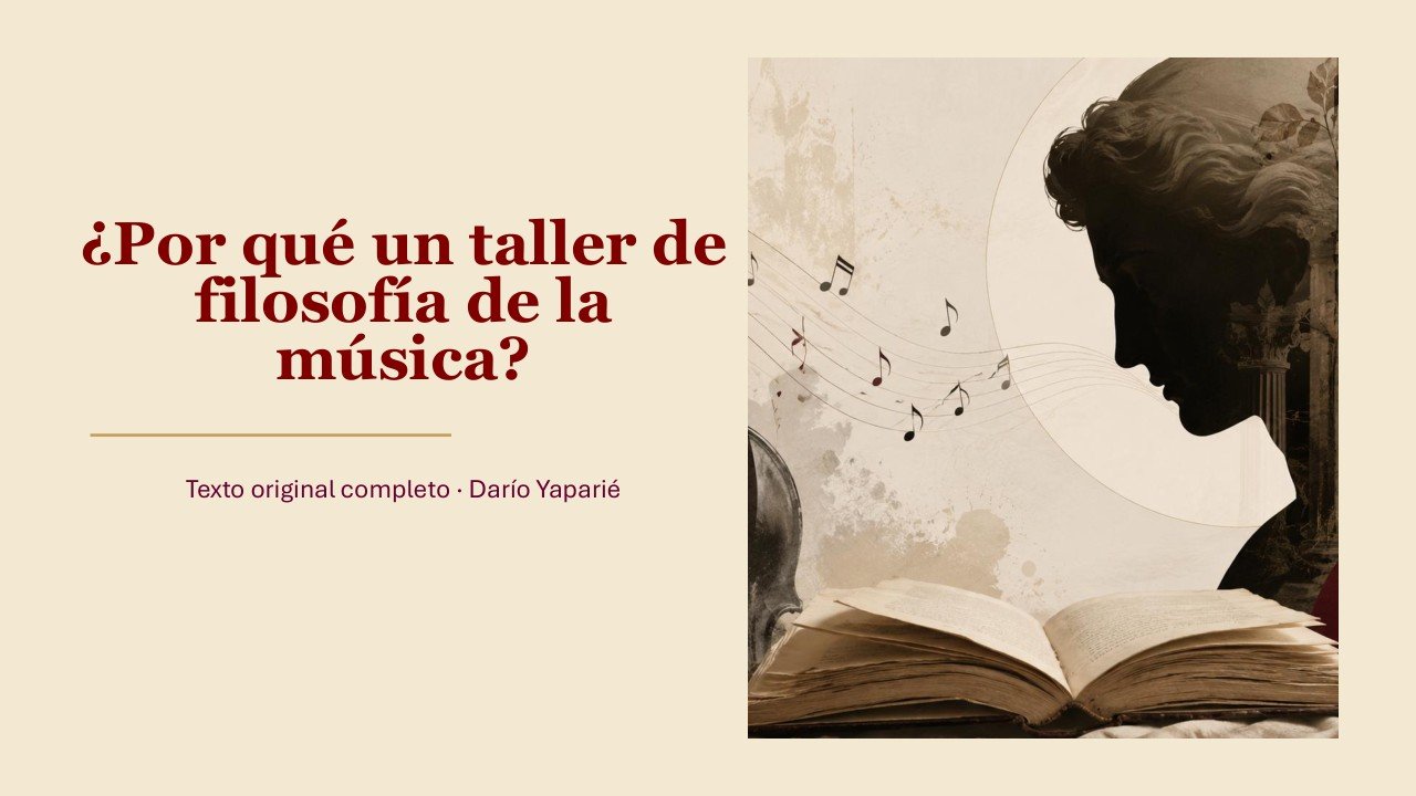 Diapositiva 1 de la presentación del taller